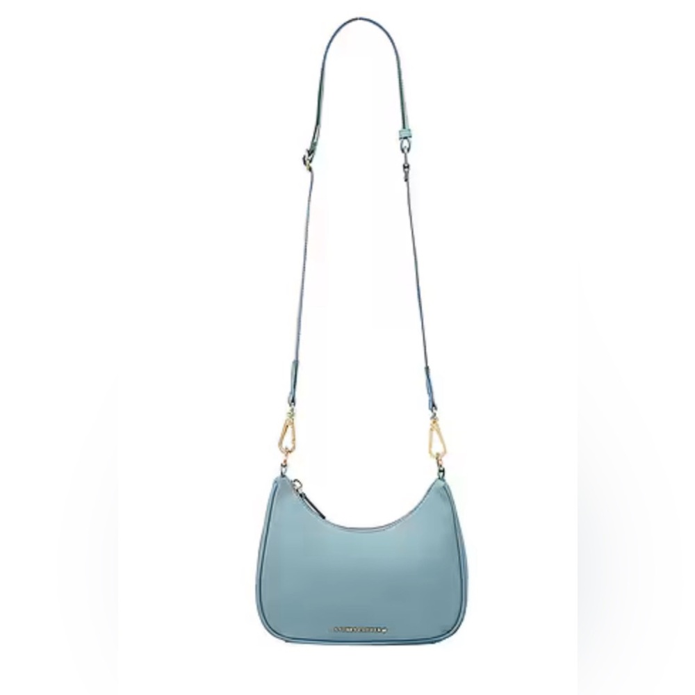 Stoney Clover Lane 🩵🩵 Curved Crossbody Bag in Lake Blue